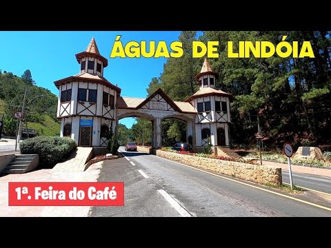 ÁGUAS DE LINDÓIA / SP - 1ª. Feira do Café . Movimento e feriado na cidade . 21/11/2025 .
