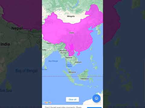 Finland vs Philippine comparing size map#short#geography(no hate)