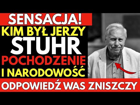 Kim był Jerzy Stuhr z pochodzenia? Prawda, która zaskoczy Polaków!