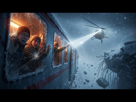 Derailed train Rescue mission || GRT rescue team saved train on collapsing bridge