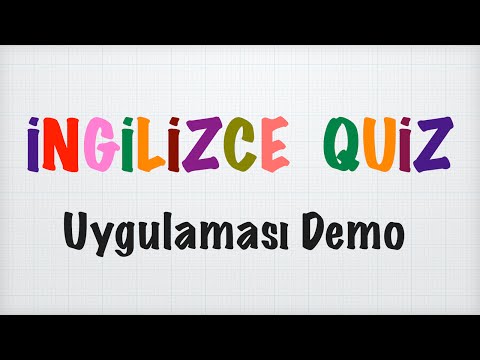 İngilizce Quiz Video