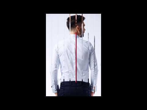 Cămașă office bărbați slim fit din bumbac