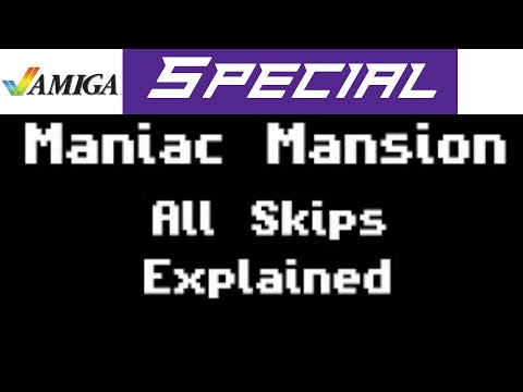 How To Speedrun Maniac Mansion All Skips Explained [Amiga]