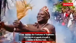 Journée des Coutumes et Traditions: rites sacrés, prières et communion populaire