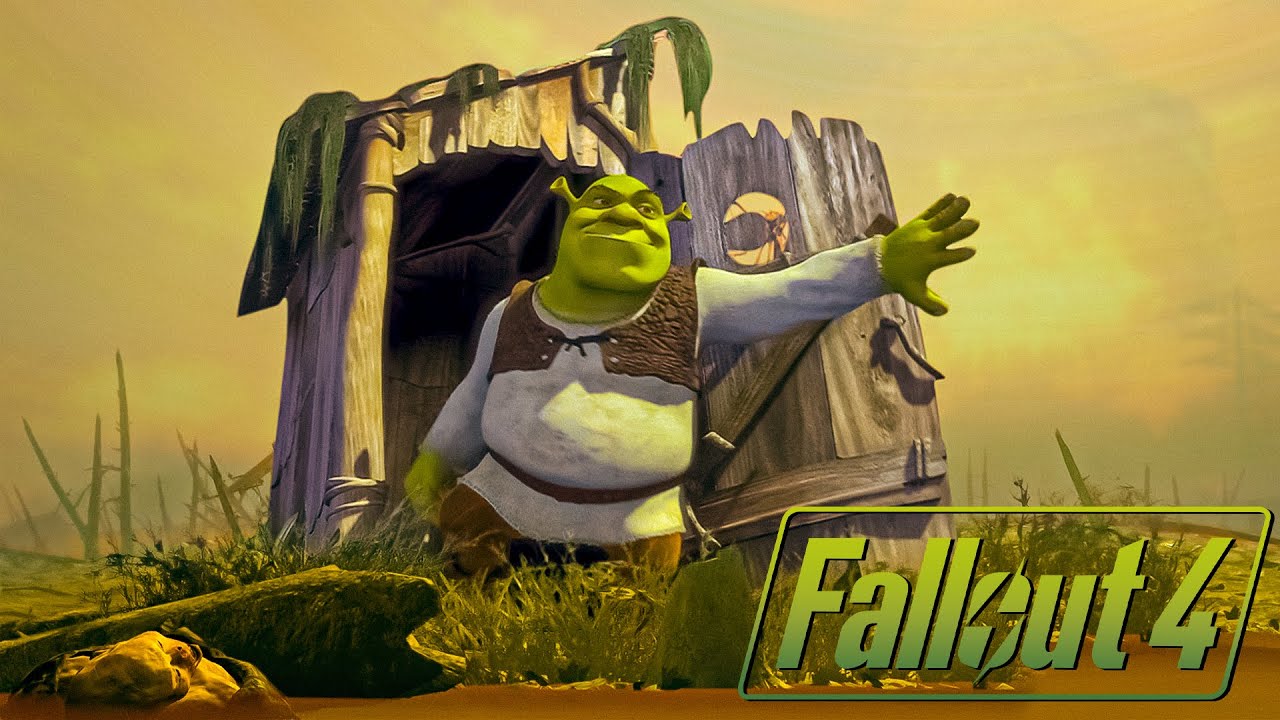 Shrek in Fallout 4 - YouTube