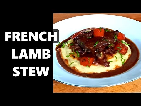 French Lamb Stew in Red Wine