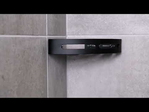 Aluminum bathroom corner