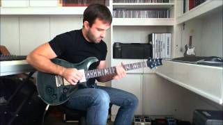 Modern Rock Lick In E Minor Pentatonic   Combining Legato, Tapping And String Skipping