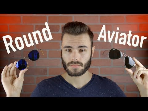 Ray-ban aviator vs round metal sunglasses