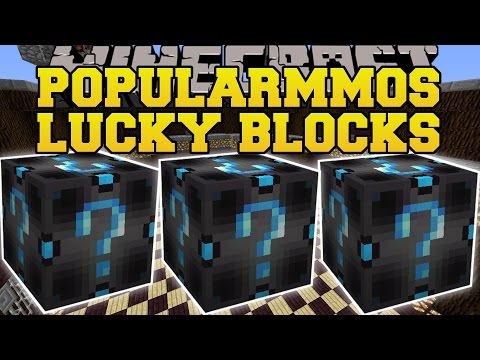 Minecraft: POPULARMMOS LUCKY BLOCK MOD (CAN YOU SURVIVE THE FURY?) Mod Showcase