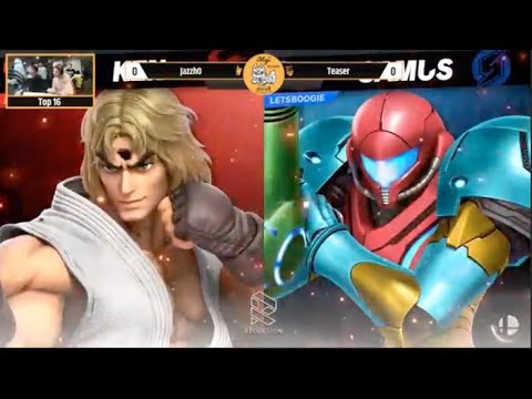 Maji Farewell Tournament Top 16 - InC | Jahzz0 (Ken) vs Teaser (Samus)
