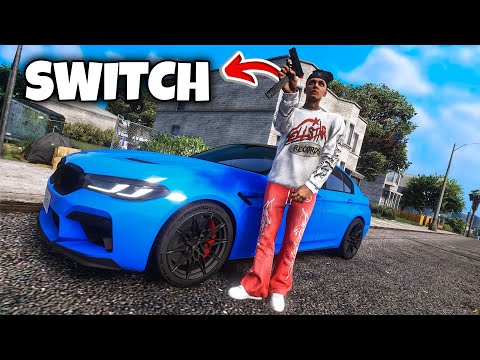 I ROBBED the plug for a GLOCK SWITCH in GTA 5 RP..