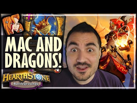DRAGONS OP… WITH MACKEREL - Hearthstone Battlegrounds