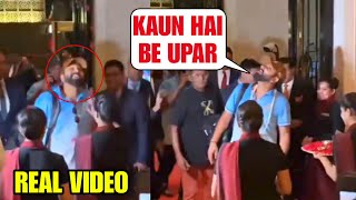 Rohit Sharma's hilarious scary reaction when Rohit was welcomed with Flowers at Delhi Hotel |