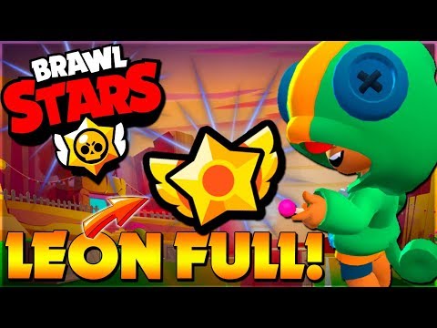 MAXIMIZEI O LEON O BRAWLER QUE QUEBROU O BRAWL STARS - BRUNO CLASH