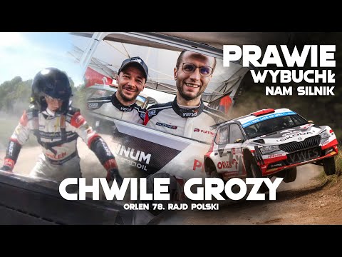 Chwile grozy na ORLEN 78. Rajdzie Polski | Miko Marczyk