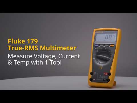 Fluke 179 True-RMS Multimeter | Reliable, Accurate & Temperature-Ready