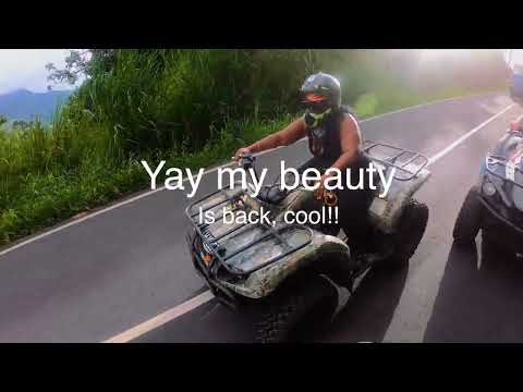Me & My Wife through St  Lucia via ATVs - Go Pro Hero-7