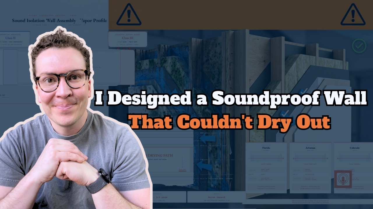 I Designed a Soundproof Wall That Couldn't Dry Out