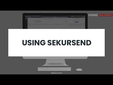 Using SekurSend