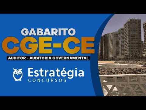 Gabarito CGE-CE: Auditor de Controle Interno - Auditoria Governamental