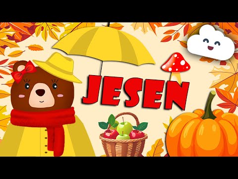 🍂 Učimo: Jesen | 4 godišnja doba | Mama Medo nas uči 🐻