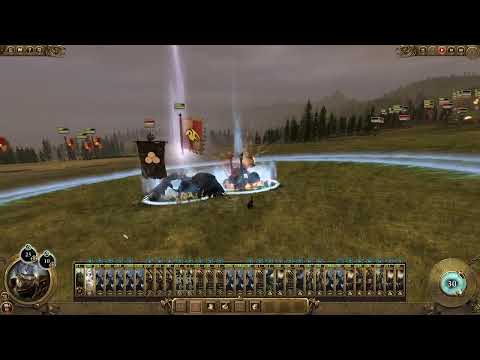 Total War: Warhammer - Karl Franz and Balthasar Gelt vs. Archaon the Everchosen and Onairath