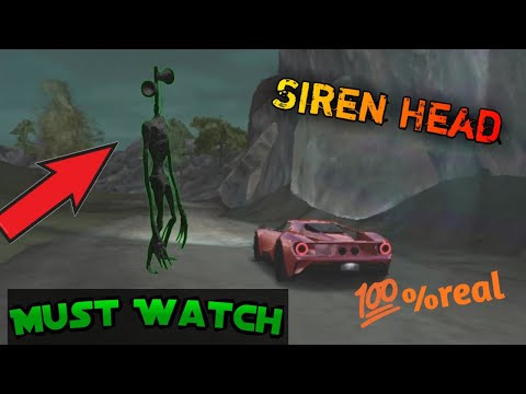 extreme car driving simulator : Found Siren Head in Off Road Area Ghost Series