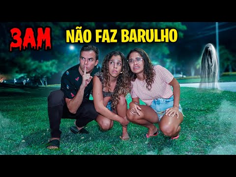 EXPLORAMOS O CONDOMÍNIO ÀS 3:00 HORAS DA MANHÃ! - VÍDEO SEM CORTES!