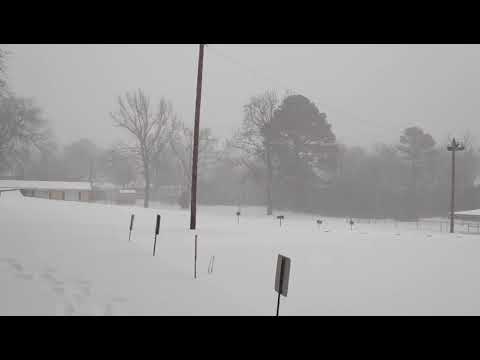 ANOTHER HISTORIC Arkansas Snowstorm 😳❄️ | February, 15th 2021- Little Rock, Arkansas