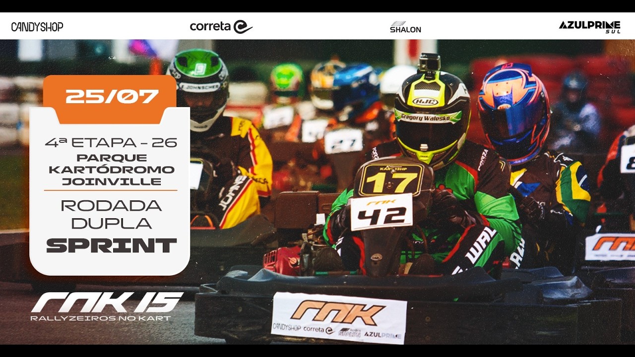 🔴 AO VIVO: 4ª Etapa da Copa RNK 2026