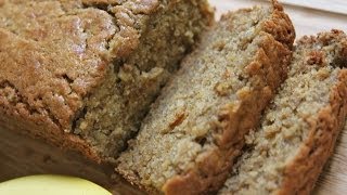 HEALTHY MOIST BANANA BREAD (DIVAS CAN COOK) LOW CALORIE LOW CARB