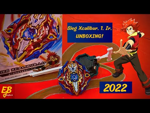 Sieg Xcalibur. 1. Ir. UNBOXING In 2022! Beyblade Burst Throwback Unboxing!