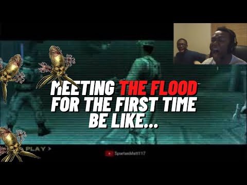 Meeting the Flood for the first time in Halo CE be like