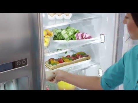 KitchenAid 25.8 Cu. Ft. Multi-Door Refrigerator – KRMF706EBS | The Brick
