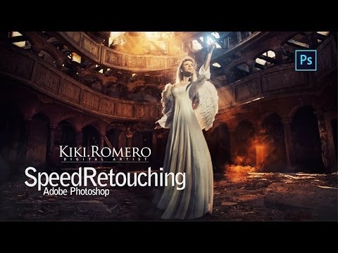 "Queen of Light" Speed Photoshop Retouching | Kiki Romero Fotografia © Studio Pictorium