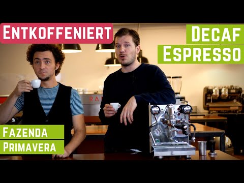 Guter entkoffenierter Espresso? Swiss Water Process Decaf, Fazenda Primavera