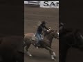 Explosive Cowgirl Unleashing Fury In Barrel Racing On Chocolate Stallion Horse Whispers