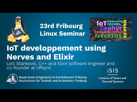 IoT developpement using Nerves and Elixir