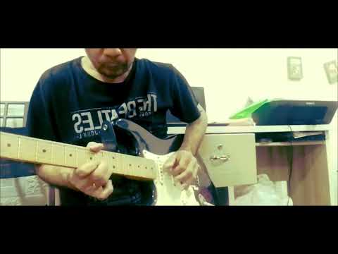 Blues guitar solo by Papa aleeza