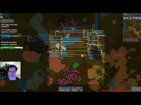 Factorio S07E03 Bob's mod - logistika 2, beton, rafinerie, motory  (2017, v0.15)
