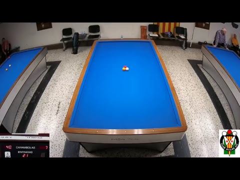 LLIGA NACIONAL TRES BANDAS 2a DIVISION - GRUPO B- C.B. VIC vs C.B. DANY-ELLS