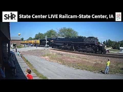Live webcam view of State Center Railcam