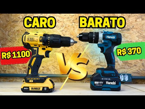 Parafusadeira DeWalt VS Hanabi 21V 13mm - Qual é melhor? Surpreendente!