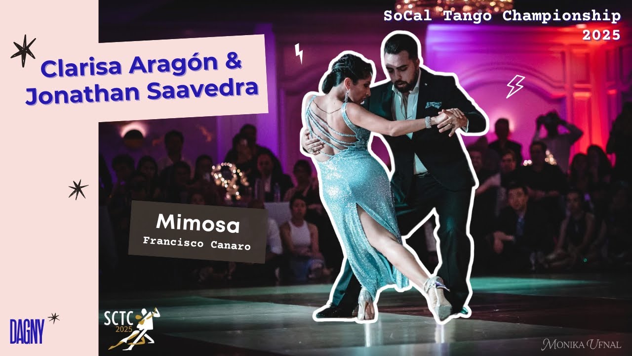 Video thumbnail for Clarisa Aragón & Jonathan Saavedra tango to “Mimosa” by Francisco Canaro at SoCal Tango Championship