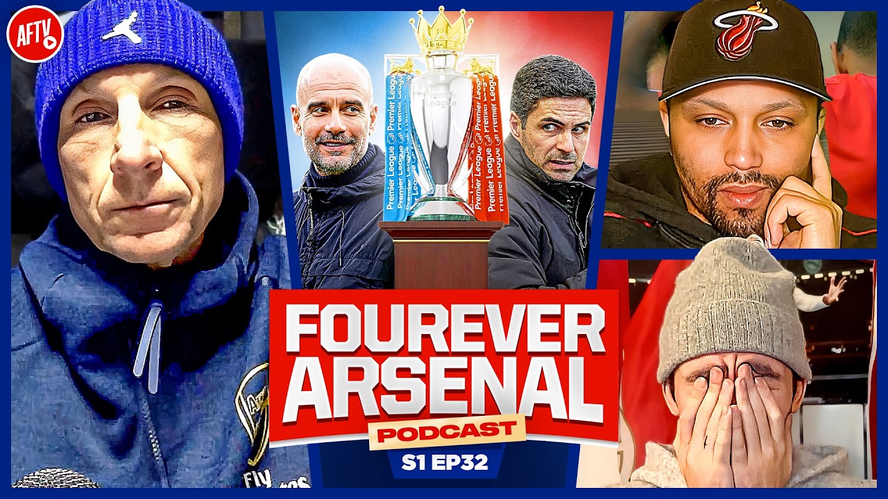 Title Race ON! PRESSURE Builds, City Cut the Gap to 4 After Arsenal Slip | Fourever Arsenal Podcast