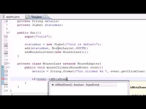 Java Programming Tutorial   77   Adapter Classes