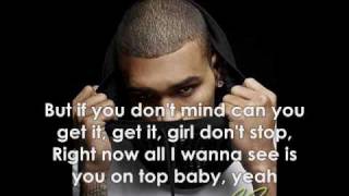 Chris Brown - T.Y.A. W/Lyrics