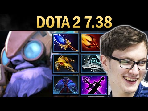 Tinker Gameplay Miracle with Dagon and Glimmer - Dota 2 7.38
