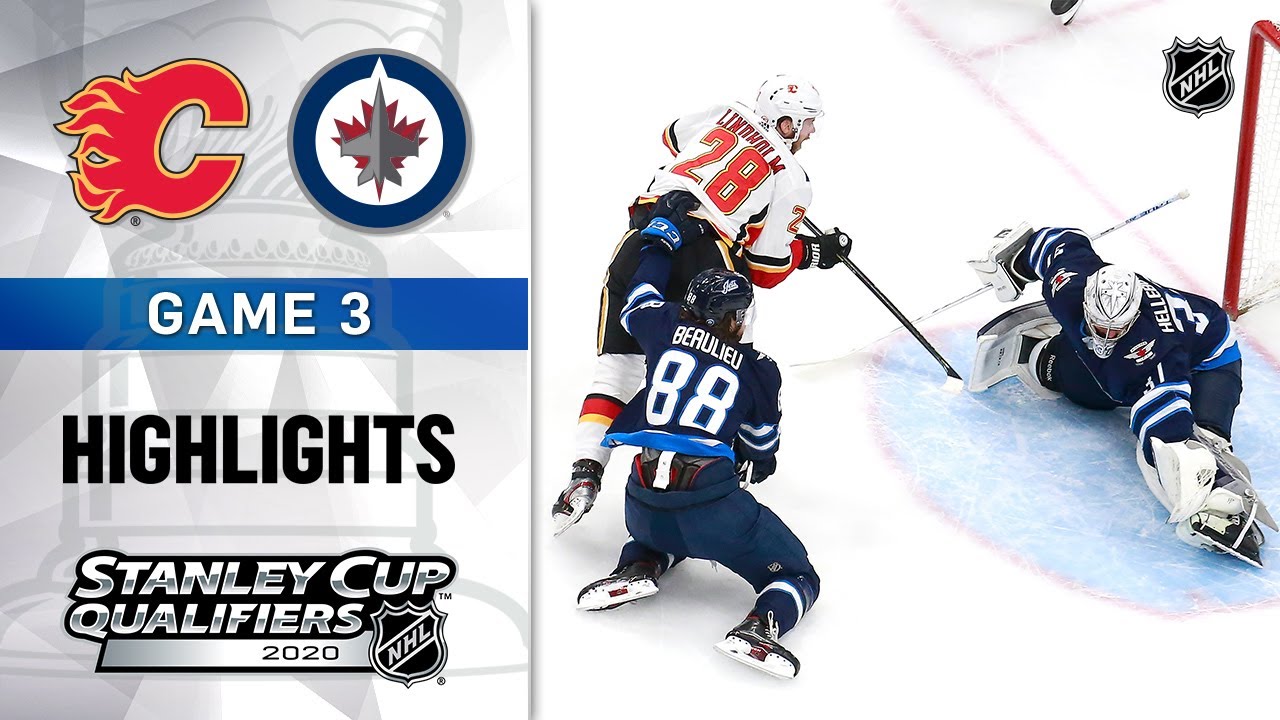 NHL Highlights | Flames @ Jets, GM3 - Aug. 4, 2020